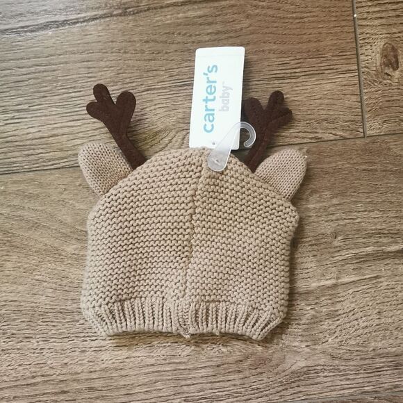 New Carter's knit hat - Picture 3 of 3